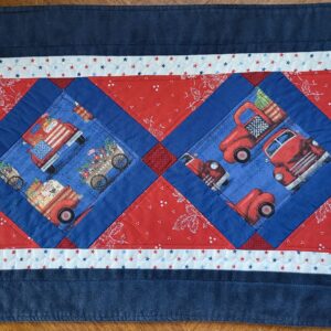 Old car placemat