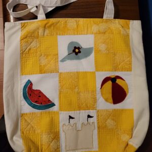 Quilted Beach Tote