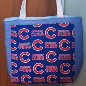 Quilted Chicago Cubs Tote