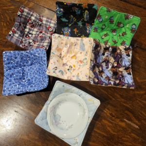 Microwave cozies for children